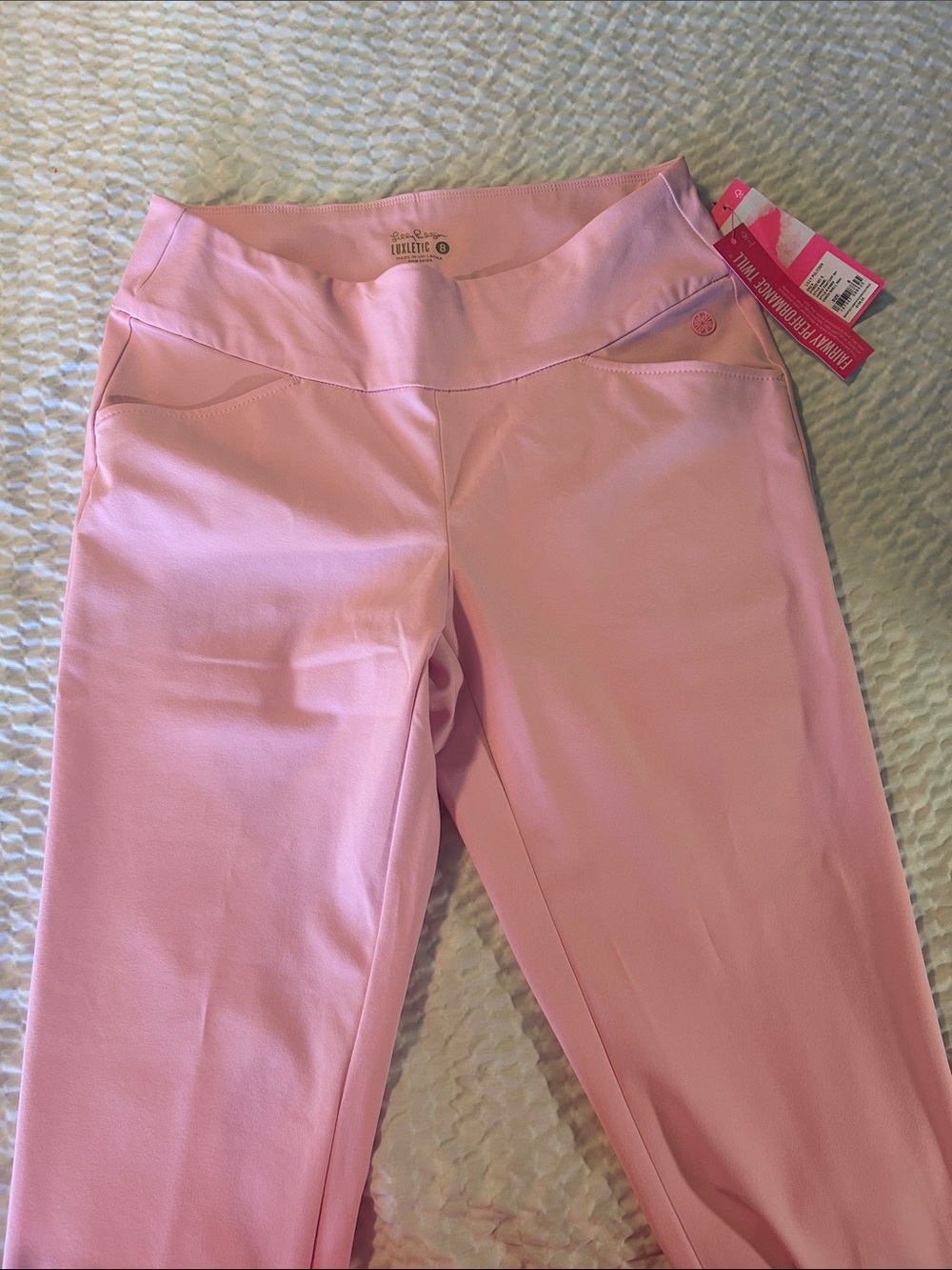 Lilly Pulitzer Conch Shell Pink Corso pants NWT!